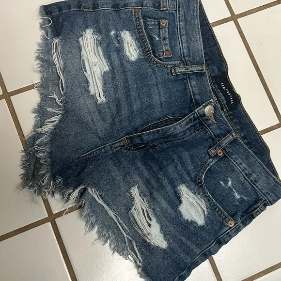 EUC Aeropostale high rise style booty short size 6 - Picture 2 of 5